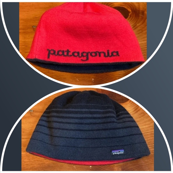 Patagonia Other - PATAGONIA Kids O/S Reversible Knit Beanie Hat